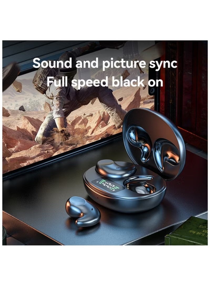 NexusTek Bluetooth Earbuds, Wireless Sleep Ear Buds, Invisible Noise Cancelling Headphones, Bluetooth 5.4 Sleeping Headset for Side Sleepers Small Ears Canal, Discreet in-Ear Tiny Earphones, for Apple/Huawei/Samsung etc. - Image 2